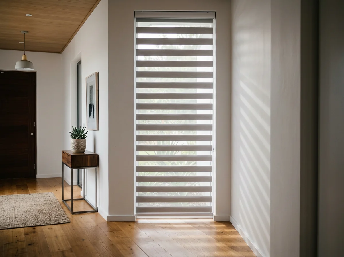 Day/Night Zebra Blinds fitted in a Fourways home